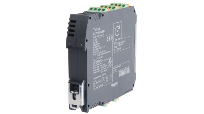Starter motore avanzato Schneider Electric LZ7H6X53BD, potenza 3 kW, montaggio su guida DIN, protezione IP20.