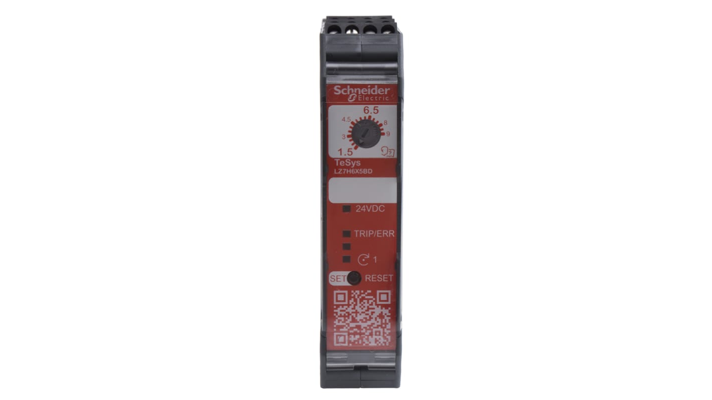Starter motore avanzato Schneider Electric LZ7H6X5BD, potenza 3 kW, montaggio su guida DIN, protezione IP20, conforme a norme ATEX e CE.