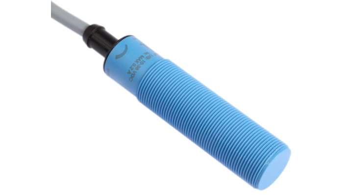 Sensore di prossimità cilindrico Sick CM18-08BPP-EW1, PNP, tecnologia capacitiva, gamma di rilevamento 8 mm, IP68/IP69K.