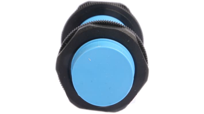 Sensore di prossimità cilindrico Sick CM18-12NPP-EC1, PNP, M18, rilevamento 12 mm, IP68/IP69K, alimentazione 10-36 V c.c.