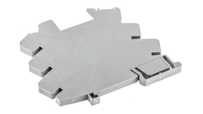 Relè d'interfaccia Wago 857304, 24V cc, montaggio su guida DIN, dimensioni 6 x 81 x 94 mm, LED giallo integrato.