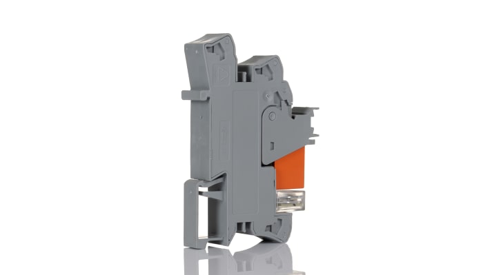 Relè d'interfaccia Wago 788312, bobina 24V cc, montaggio su guida DIN, corrente 8 A, dimensioni 15 x 86 x 54 mm.