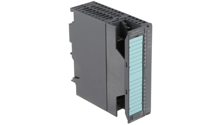 Modulo di monitoraggio Siemens 7MH4950-2AA01, 2 ingressi analogici, montaggio su guida DIN, dimensioni 125 x 40 x 130 mm.