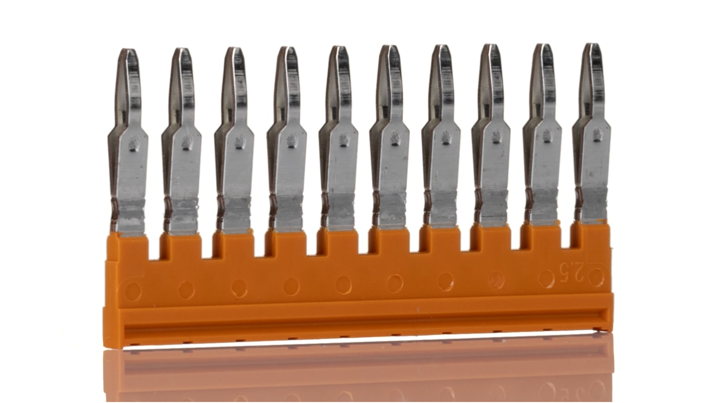 Connettore a croce Weidmüller serie Z, passo 5,1 mm, codice 1527690000 in wemid arancione. Ideale per connessioni affidabili in diversi settori.