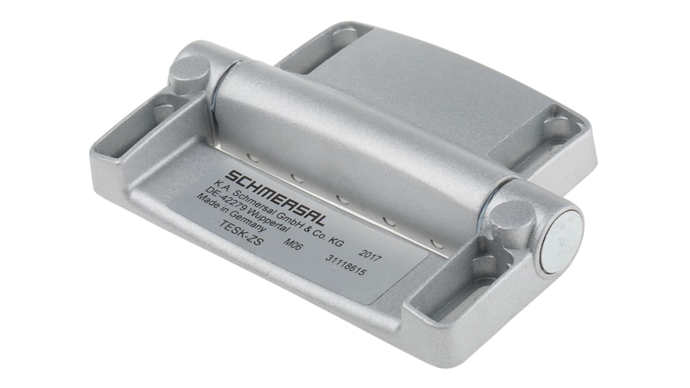 Cerniera di ricambio Schmersal TESK-ZS per interruttori a cerniera, angolo di rotazione 270 gradi, realizzata in zinco, grado di protezione IP65.