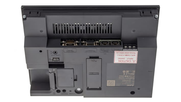 Mitsubishi Electric GT2510-WXTSD, display HMI touch screen 10,1", risoluzione WXGA, interfacce Ethernet e USB, IP67.