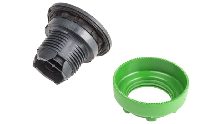 Attuatore pulsante instabile blu Schneider Electric ZB5FA6, montaggio a filo, diametro 30 mm, protezione IP66/IP67/IP69K.