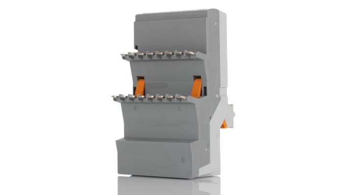 Phoenix Contact 2907446, controller PLC-V8C, 16 I/O, 24 V c.c., montaggio a innesto, dimensioni 50 x 48,5 x 82,5 mm.