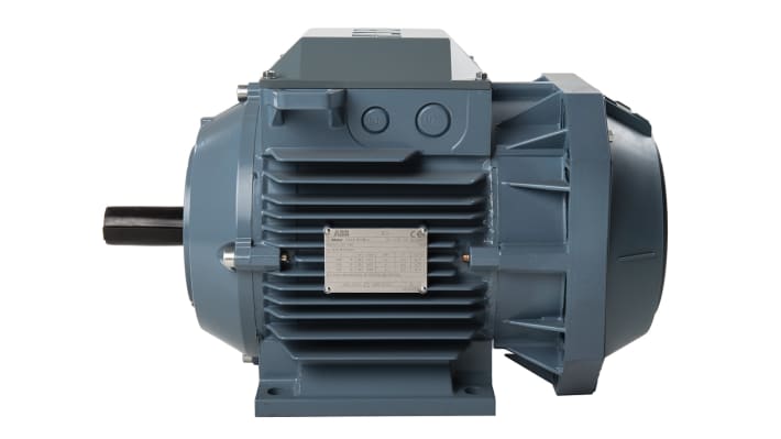 Motore trifase ABB 3GAA112320-ADK, 4 kW, 400 V, 1455 giri/min, montaggio su piedino, classe di efficienza IE3.