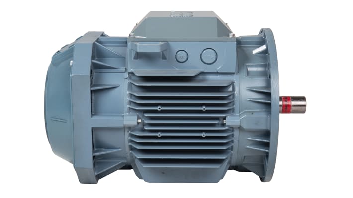 Motore trifase ABB 3GAA112320-BDK, 4 kW, 400-690 V, 1455 giri/min, montaggio su flangia, classe di efficienza IE3.
