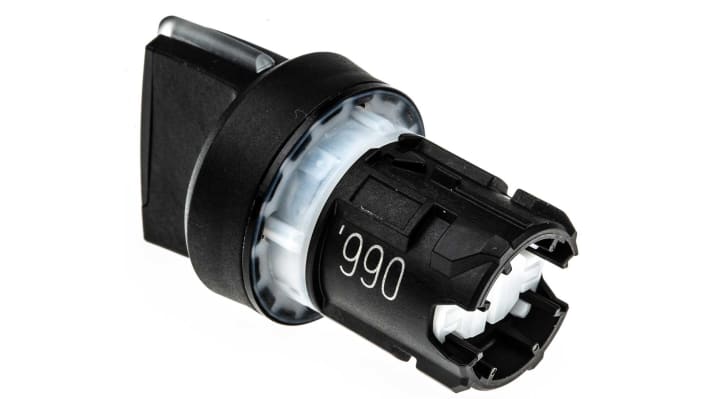 Selettore Siemens SIRIUS ACT 3 posizioni Ø 22mm - Nero, IP66/IP67. Affidabile per automazione e circuiti industriali.