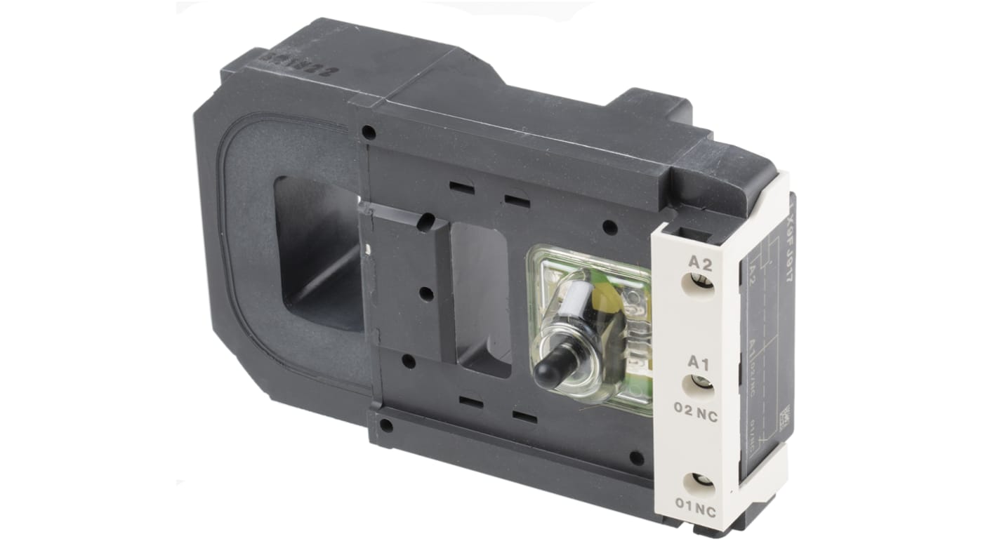 Bobina contattore Schneider Electric LX9FJ917, 48 V ca, per DR5TF e LC1F400, progettata per basso consumo energetico.