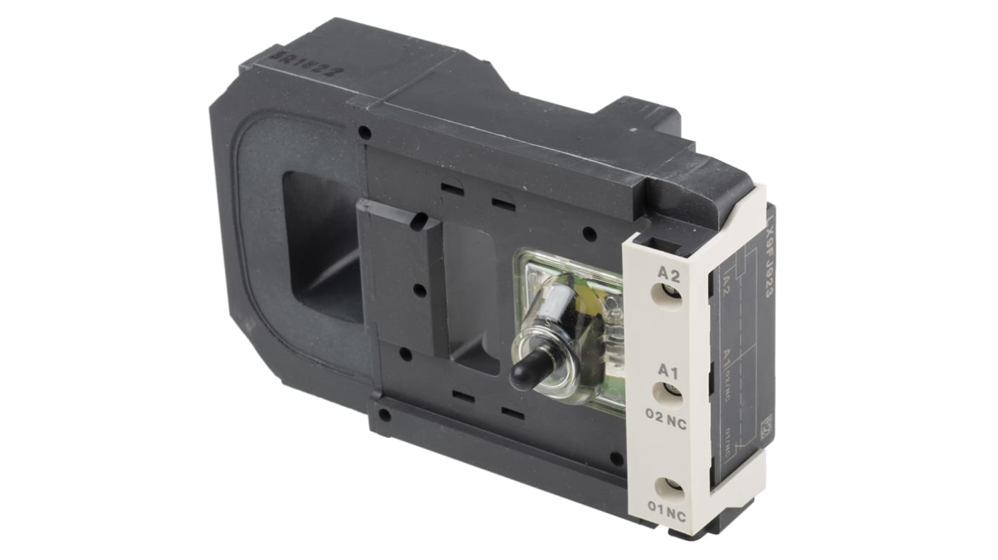 Bobina contattore Schneider Electric LX9FJ923 per DR5TF e LC1F400, operativa fino a 70°C, per applicazioni industriali.