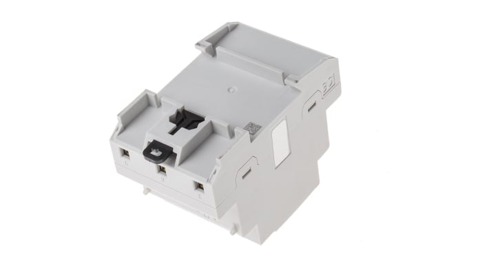 Contatore di energia trifase ABB 2CMA103574R1000, display LCD, precisione 1%, intervallo 2 mA a 100 mA, dimensioni 26.5x54x65 mm.