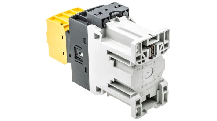 Contattore ABB Jokab 1SBL136082R3022 AFS 3 poli, 3 NO, 25 A, bobina 24 V c.c., dimensioni 45x80x110,5 mm.