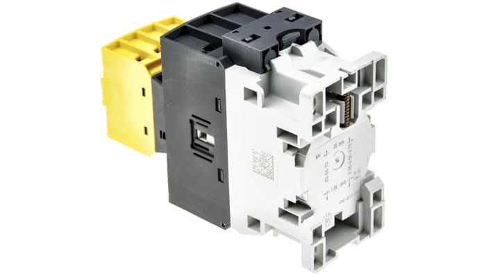 Contattore ABB Jokab 1SBL237082R1122 AFS, 3 poli, 3 NO, tensione bobina 24-60 V CA, corrente 45 A, dimensioni 45x119.5x80 mm.