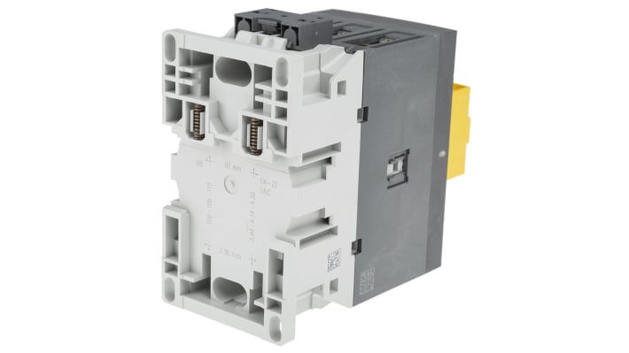 Contattore ABB Jokab 1SBL397082R1322 AFS, 3 poli, 3 NO, 125 A, 600 V AC, 100-250 V AC/DC, dimensioni 70x149x119.5 mm.