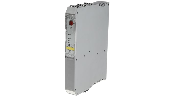 Phoenix Contact 2902745, starter per motore ibrido, montaggio su guida DIN, 24 V c.c., dimensioni 160 x 22.5 x 114.5 mm, grado di protezione IP20.