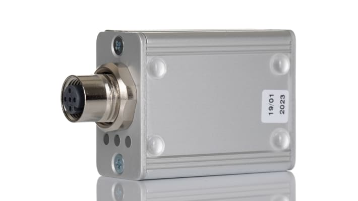 Modulo IO-Link Turck USB-2-IOL-0002, interfaccia USB, alimentazione 24 V, dimensioni 54 x 41 x 24 mm, grado di protezione IP40.