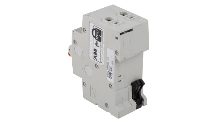 Interruttore magnetotermico ABB S-ARC1 C16, 1P+N, 16A, montaggio guida DIN, dimensioni 35mm x 85mm x 69mm, LED di diagnostica.