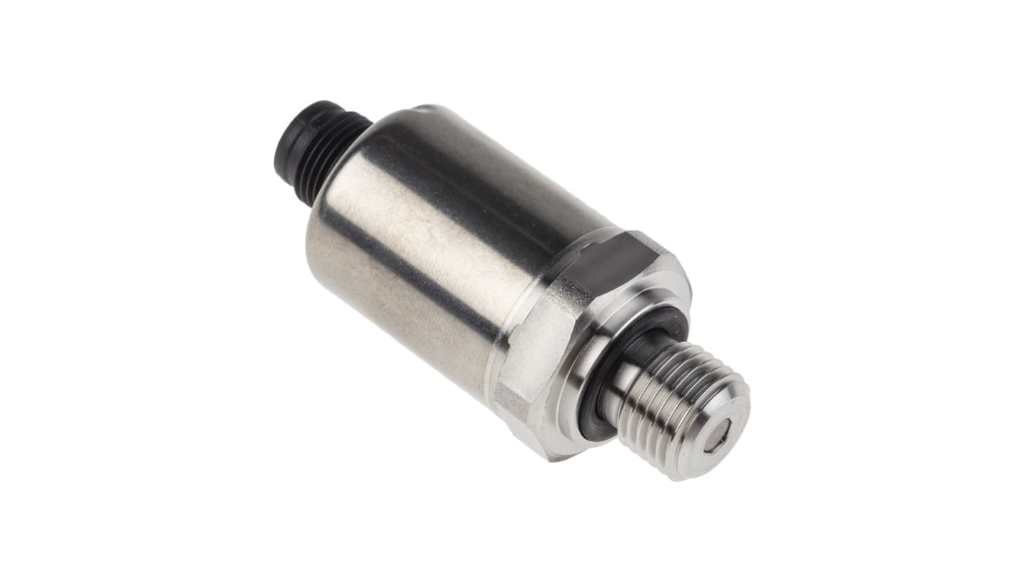 Sensore di pressione Telemecanique Sensors XMEP060BD11F, 0-60 bar, montaggio G1/4, uscita 0,5-4,5 V, IP65/IP67/IP69K.