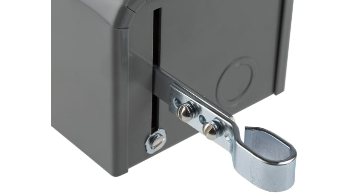 Interruttore a galleggiante Telemecanique Sensors 9038AG1, corpo in acciaio verniciato, montaggio su supporto, uscita 4 NC DPST.