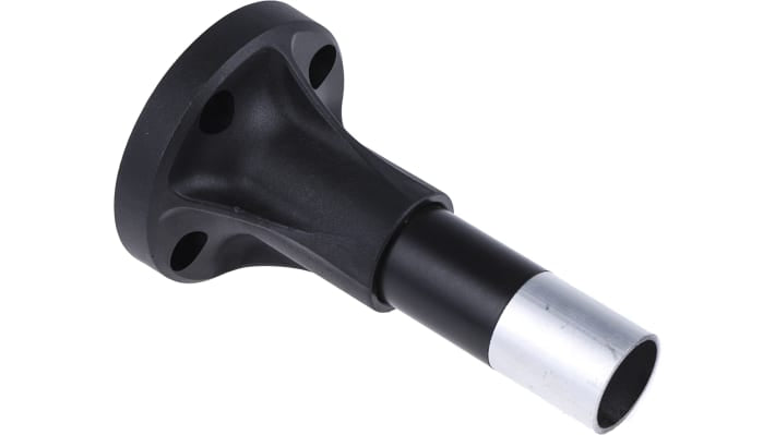 Base di montaggio Schneider Electric XVBZ02 per segnalatori luminosi Ø 70 mm. Ideale per torrette luminose Harmony XVB, con fissaggio nero.