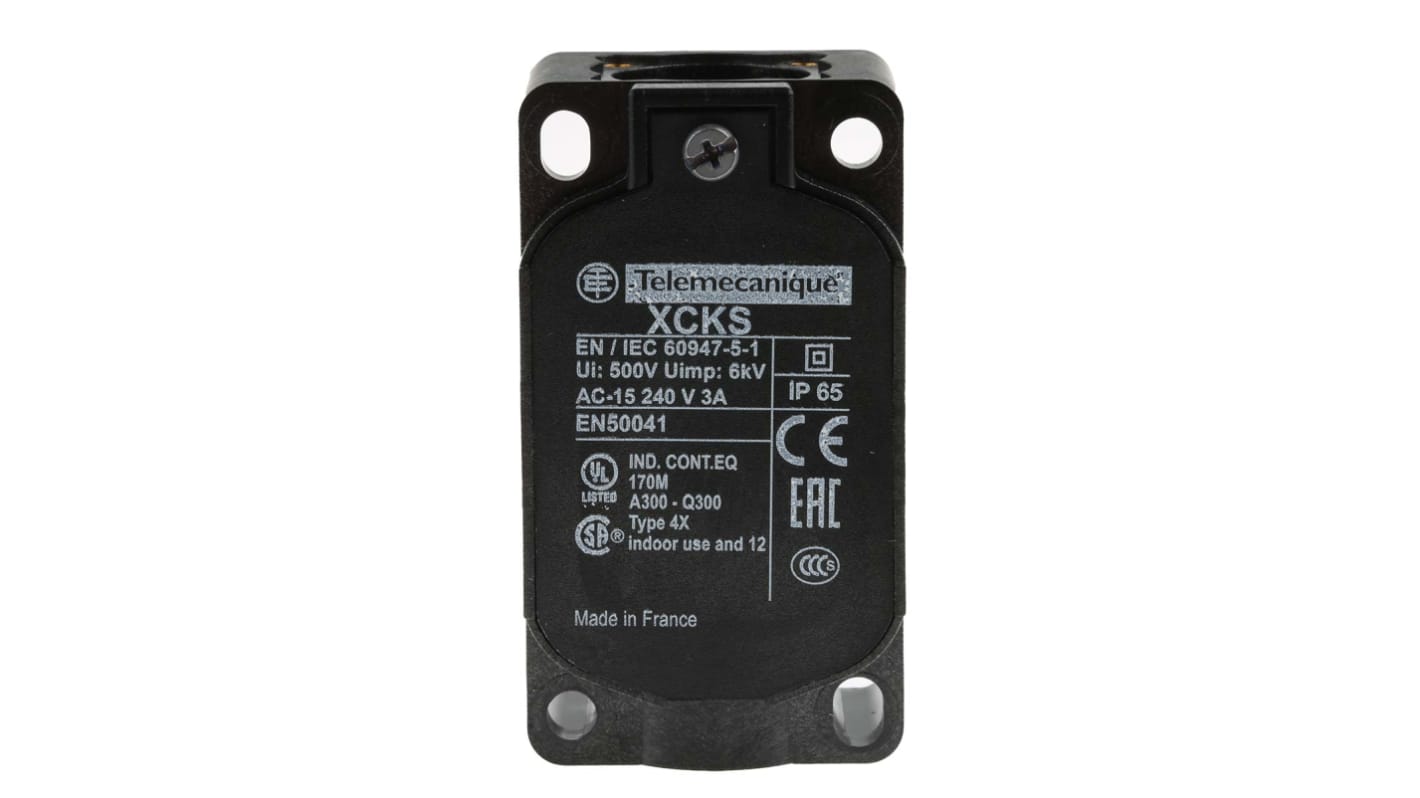 Interruttore di fine corsa Telemecanique Sensors ZCKS1H29, configurazione 1 NC + 1 NA, grado di protezione IP65, dimensioni 40mm x 36mm x 73mm.