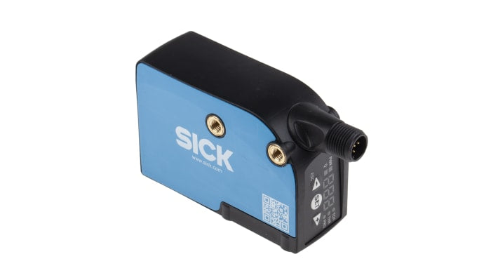 Sensore di contrasto Sick KTX-WP91142252ZZZZZZZZZZZZZZZ1 RGB, montaggio a pannello, rilevamento fino a 13 mm, IP67.