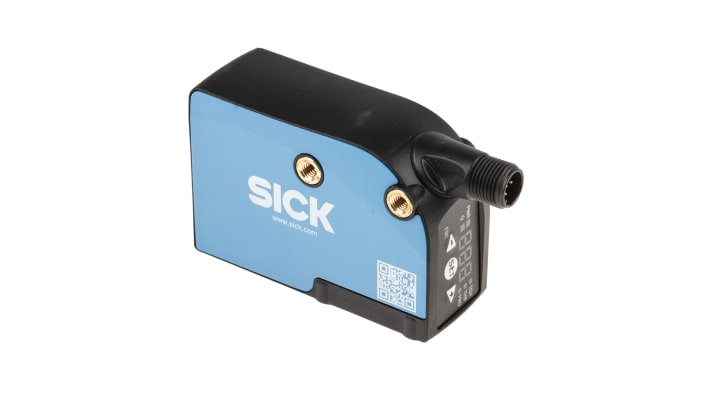 Sensore di contrasto Sick KTX-WN91141252ZZZZZZZZZZZZZZZ1 RGB, rilevamento 13 mm, uscita NPN, montaggio a pannello, IP67.