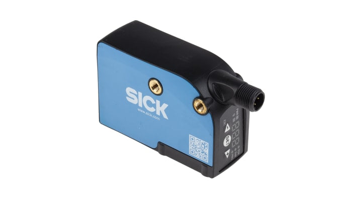 Sensore di contrasto Sick KTX-WP91142242ZZZZZZZZZZZZZZZ1 RGB, montaggio a pannello, IP67, rilevamento 13 mm, uscita PNP.