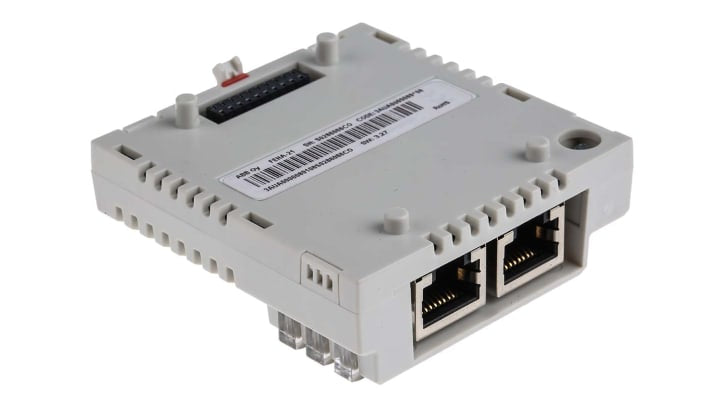 ABB FENA-21, adattatore Ethernet a doppia porta per montaggio a pannello, supporta Modbus e PROFINET, 10/100 Mbps.