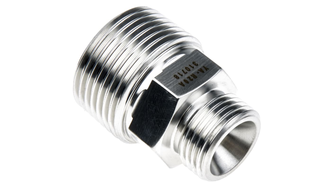 Adattatore per sensore di flusso Omron E8FC-YA-R10A, filettatura conica R 3/8 IN, per misurazione della pressione differenziale.