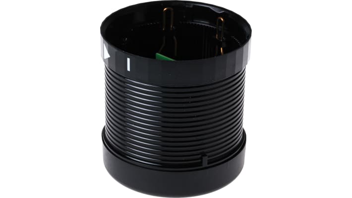 Cicalino Siemens 8WD4420-0FA, 24 V ca/cc, tono continuo, 85 dB, IP65, diametro 70 mm, altezza 72 mm, colore nero.