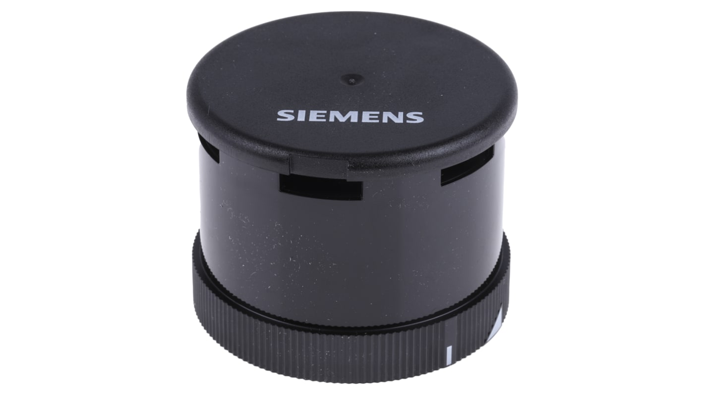 Sirena Siemens 8WD4420-0EA2, 24 V, volume 102 dB, IP65, installazione a baionetta, altezza 70 mm, diametro 54 mm.