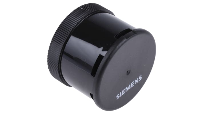 Sirena Siemens 8WD4420-0EA2, 24 V, volume 102 dB, IP65, installazione a baionetta, altezza 70 mm, diametro 54 mm.