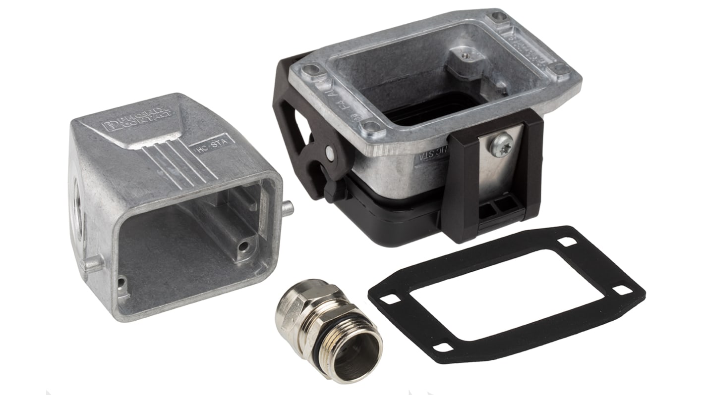 Kit connettore alimentazione Phoenix Contact 1416353, femmina e maschio, 6 pin, 16A, 500 V, connettore a innesto, M20 x 1.5.