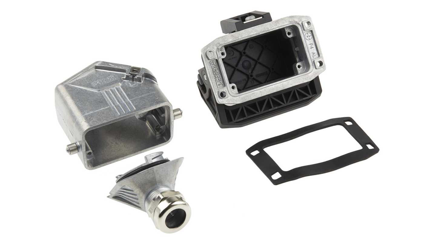 Kit connettore alimentazione Phoenix Contact 1411491, femmina e maschio, 10 pin, 16A, 500 V, montaggio a pannello, M25.