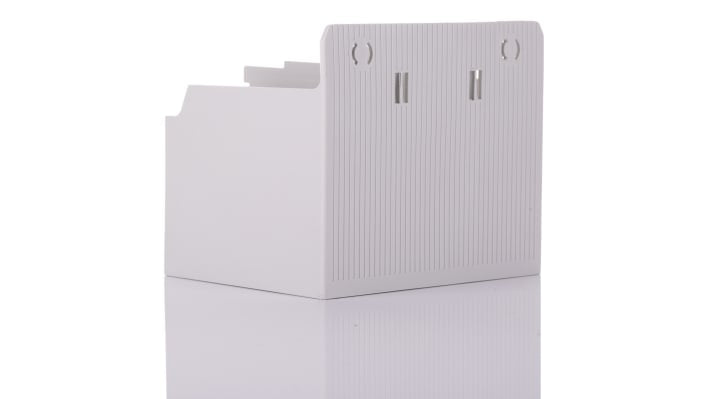 Guaina morsetto Allen Bradley 100-ETS146L per contattori Wye, realizzata in materiale termoplastico, facile da installare e conforme RoHS.