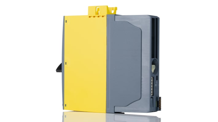 Avviatore soft-start Siemens 3RK1308-0CC00-0CP0, 3 fasi, potenza 1,1 kW, montaggio a innesto, dimensioni 30 mm x 166,9 mm x 142 mm.