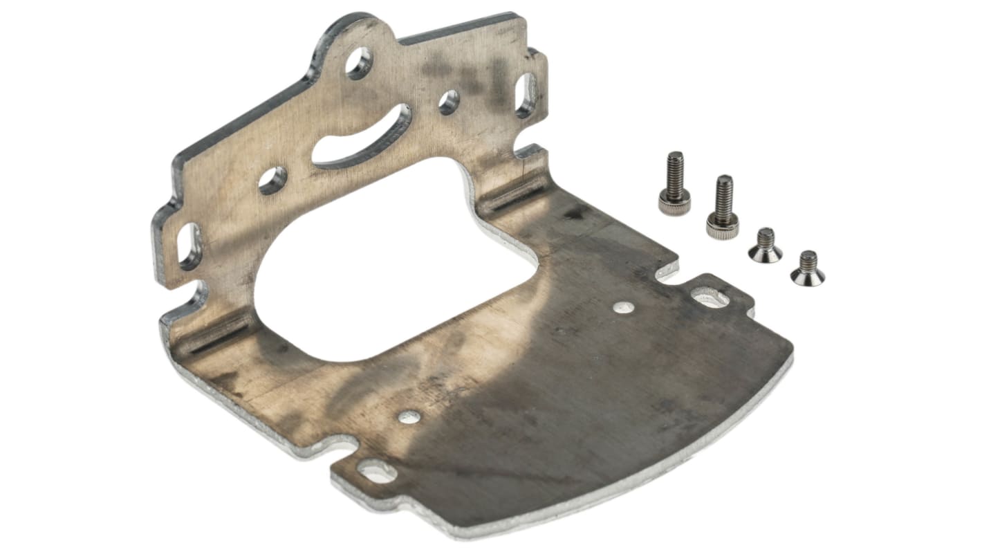 Kit di montaggio Sick MOUNTING SET 2082188 per sensori LiDAR 2D TiM100, peso 90 g, compatibile con applicazioni di monitoraggio.