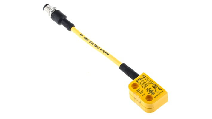 Interruttore di sicurezza senza contatto Pilz 541109, tecnologia transponder, dimensioni 18mm x 26.4mm x 37mm, protezione IP67.
