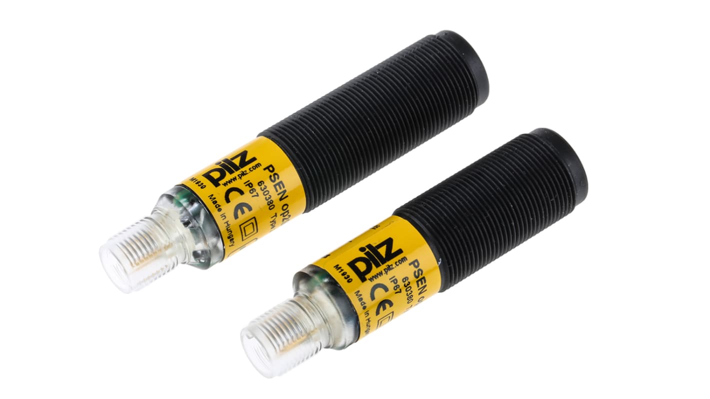 Barriera fotoelettrica di sicurezza Pilz 630380, dispositivi optoelettronici per protezione aree di accesso, conforme a EN 61496-1.