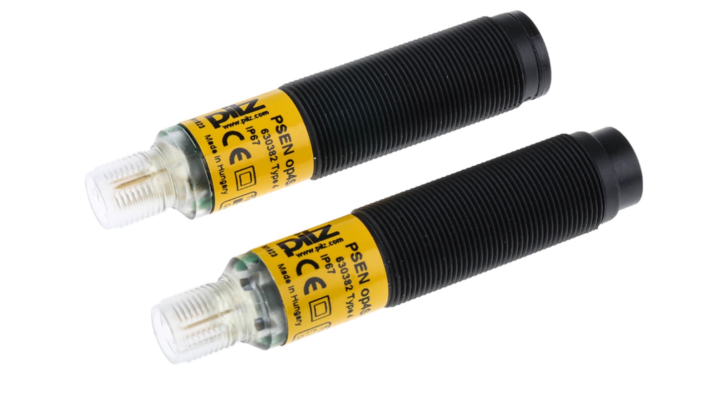 Barriera fotoelettrica di sicurezza Pilz 630382, dispositivi optoelettronici per protezione aree di accesso, conforme a EN 61496-1.