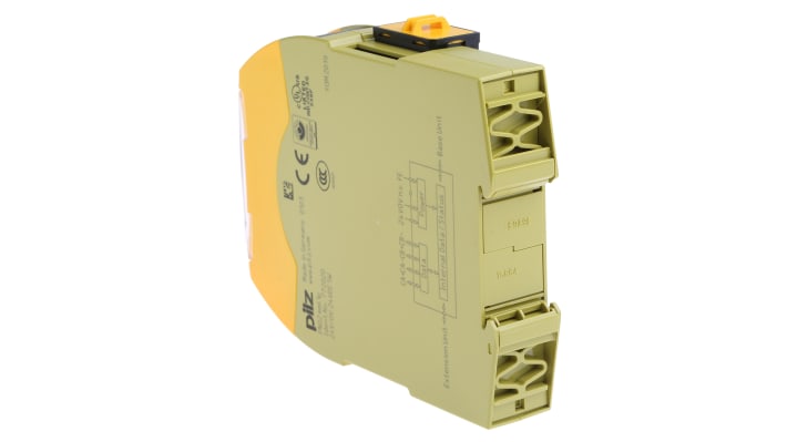 Controller di sicurezza Pilz 772020 PNOZ mml1p, 64 I/O, 32 ingressi/uscite, dimensioni 100 x 22,5 x 120 mm, grado di protezione IP20/IP54.