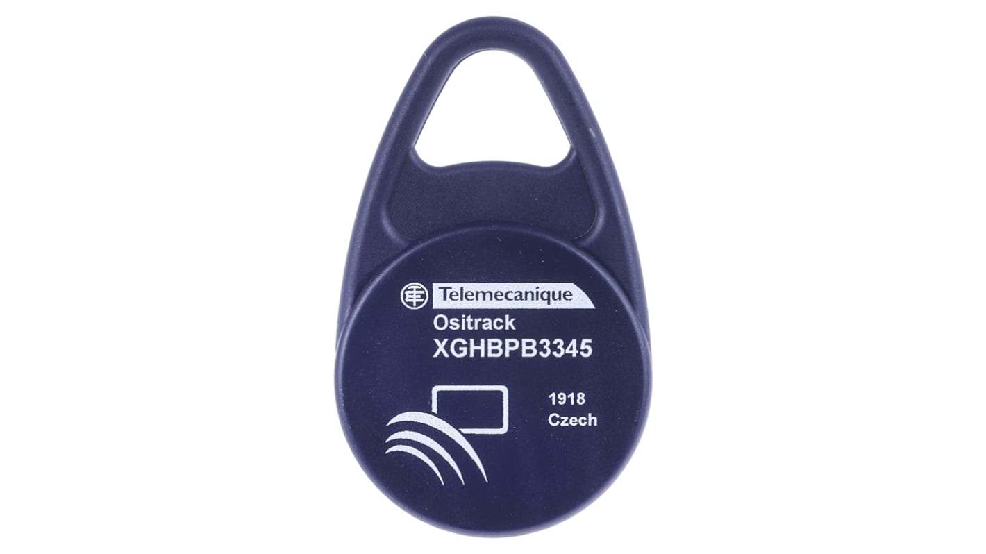 Transponder RFID Telemecanique Sensors XGHBPB3345, Tag Portachiavi Wireless per monitoraggio efficiente di persone e prodotti, conformi a ISO 18000-3.