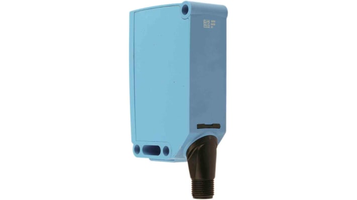 Sensore fotoelettrico rettangolare Sick WTB26I-24161120A00, rilevamento fino a 2 m, uscita NPN/PNP, interfaccia IO-Link.