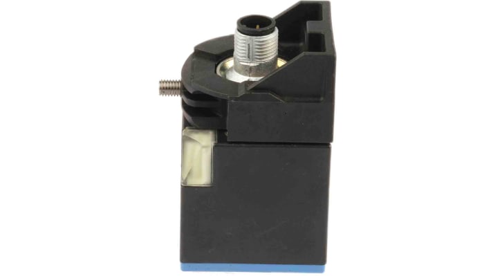 Sensore di prossimità Sick IQR40-20BPSKC0K, PNP, rilevamento 20 mm, corpo rettangolare, connettore M12, IP68, 65 mm.