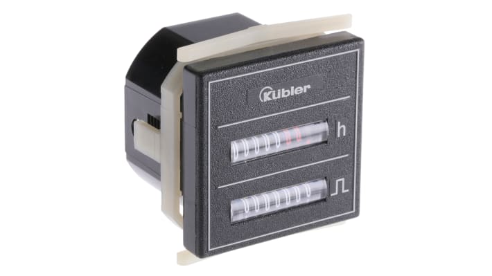 Contatore Kübler 3.550.401.075, 7 cifre, montaggio a pannello, alimentazione 187-264 V, IP52, -15/+50 °C.