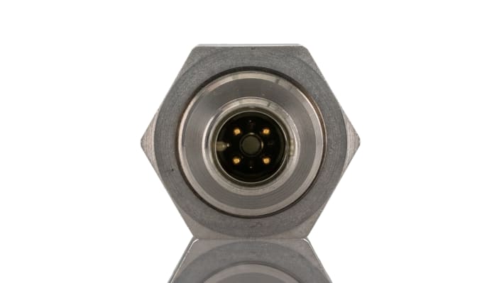 Sensore di prossimità cilindrico Sick IMB18-08BPSVC0S, PNP, 8 mm, IP68/IP69K, acciaio inox, connettore M12, -40/+100 °C.